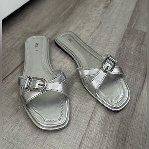 Zara Silver Women's Sandals